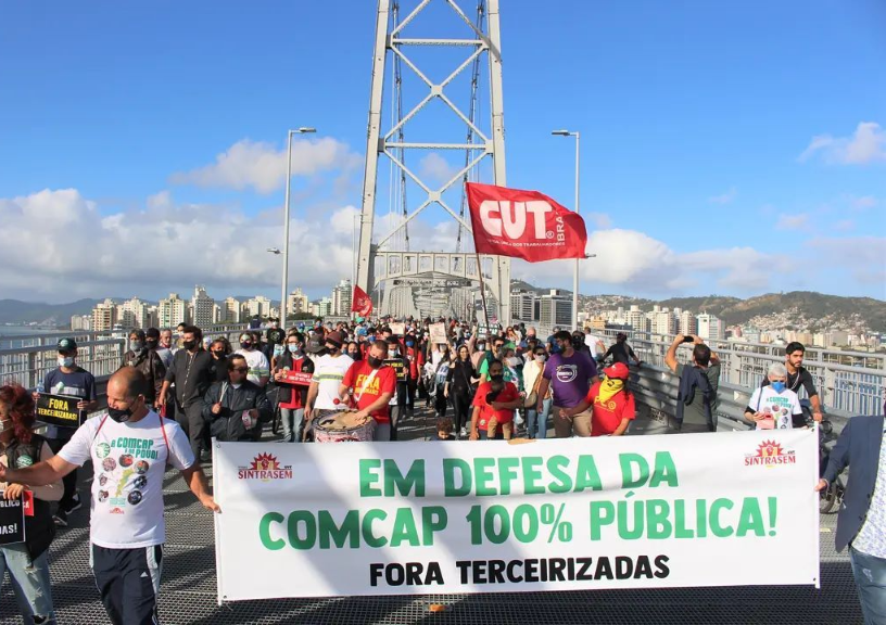 Abaixo-assinado contra a terceirização de Serviços Públicos