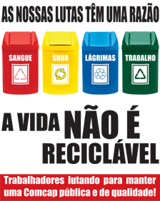 A Vida Não É Reciclável A Vida Não É Reciclável